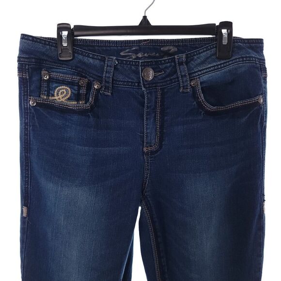 Seven7 Jeans Bootcut Women's Blue - Picture 3 of 11